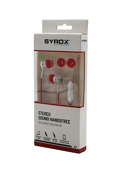 Stereo Sound Mikrofonlu Kulak Içi Kulaklık Aux Girişli (44DEX34)