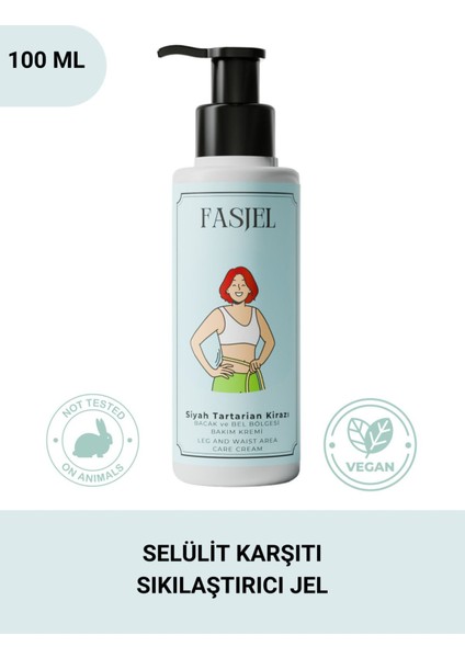 Fasjel İnceltici, Sıkılaştırıcı, Selülit ve Çatlak Giderici Vücut Şekillendirici Jel 100 ml