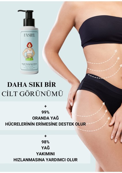 Fasjel İnceltici, Sıkılaştırıcı, Selülit ve Çatlak Giderici Vücut Şekillendirici Jel 100 ml
