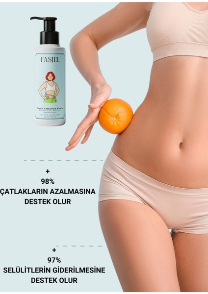 Fasjel İnceltici, Sıkılaştırıcı, Selülit ve Çatlak Giderici Vücut Şekillendirici Jel 100 ml