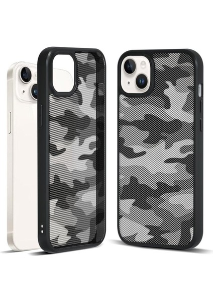 iPhone 14 Geri Kılıf Tpu+Pc Telefon Kapağı Şok Geçirmez Koruyucu (Yurt Dışından)