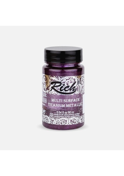 Rich Multi Tıtanıum Metalik Antik Mürdüm 90 cc