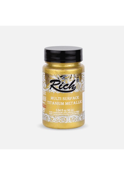 Rich Multi Tıtanıum Metalik Beyaz Altın 90 cc