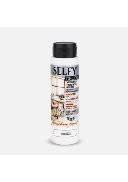 Rich Selfy Decor Beyaz 500 cc