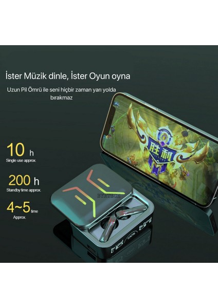 M80 Earbuds Tws Dijital Göstergeli Bluetooth Kulaklık modelleri