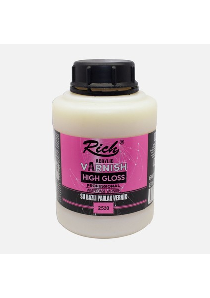 Rich High Gloss Parlak Varnish 1250 cc