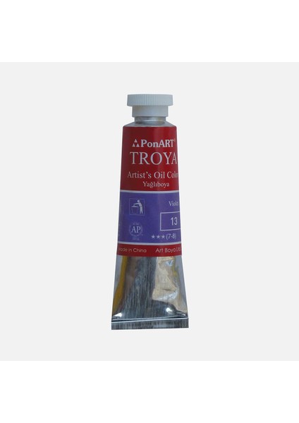 Ponart Troya Yağlı Boya Tüp 13 Violet 37 ml