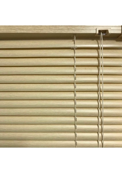 Linadora Pvc Jaluzi 25 mm 80X160 cm Ahşap Desenli