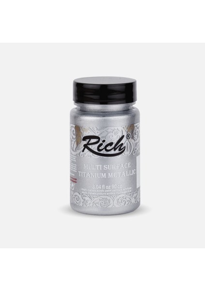 Rich Multi Tıtanıum Metalik Gümüş 90 cc