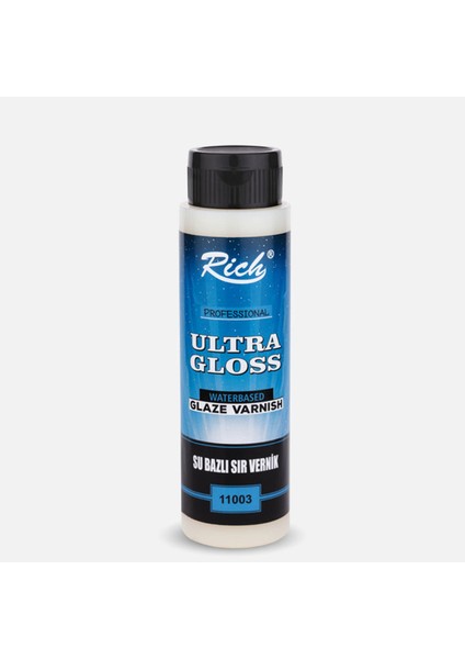 Rich Ultra Gloss Su Bazlı Sır Vernik 500 cc