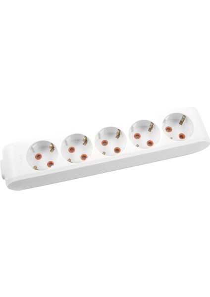 Multi-Let 5'li Topraklı Çocuk Korumalı Klemensli Priz Beyaz