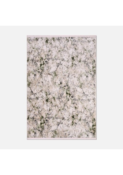 Crea Zümrüt 2121 Kaymaz Tabanlı Halı 80X150 cm