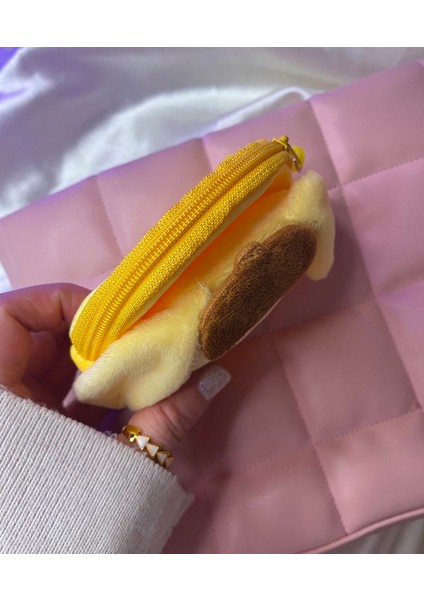 Sanrıo Karakterli Pompompurin Cüzdan, Anahtarlık Çanta Süsü fiyatları