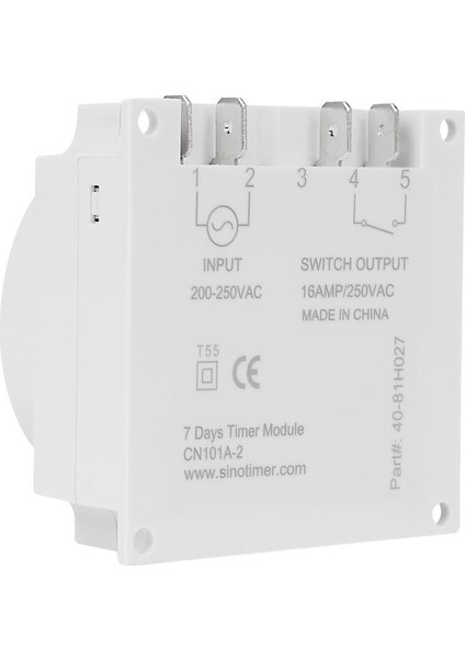 CN101A 220V Ac Programlanabilir Gecikmeli Zaman Ayarlı Haftalık Röle