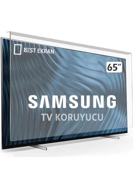 Best Ekran  Samsung 65Q60D Tv Ekran Koruyucu - Samsung 65" Inç QLED 4K Smart QE65Q60DAUXTK