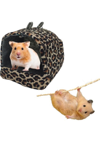 Suriye Hamster Evi Yuvası Sıcak Uyku Yatağı