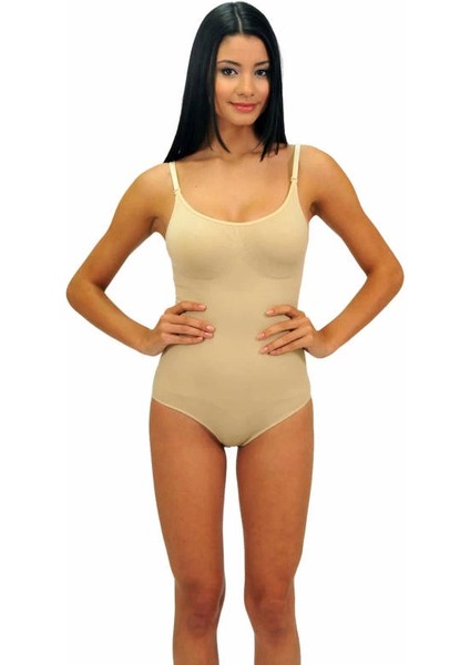 Slip Kesim Çıtçıtlı Body Korse 1040