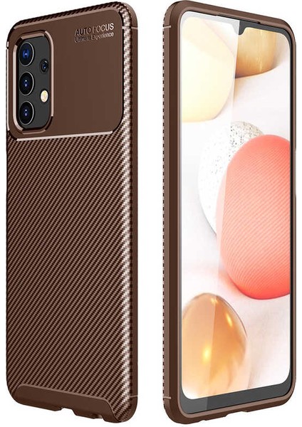 Samsung Galaxy A32 4g Uyumlu Kılıf Karbon Dizayn Special Seri