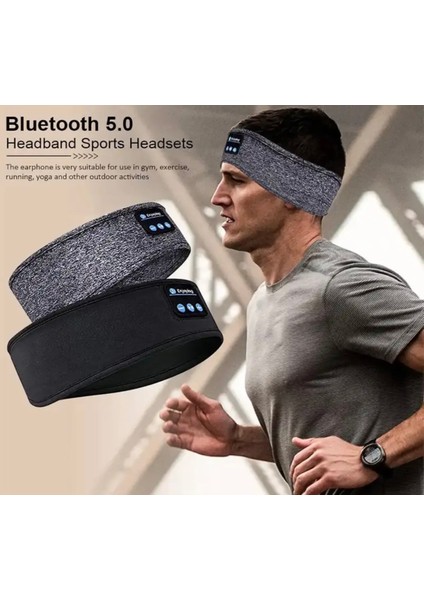 Kablosuz Bluetooth Uyku Bandı Kulaklıklar Spor Için Ince Rahat Mbk Trade