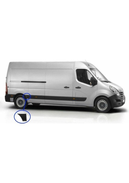 Opel Movano 2010-2019 Sağ Arka Yan Çevre Bandı - Üçgen