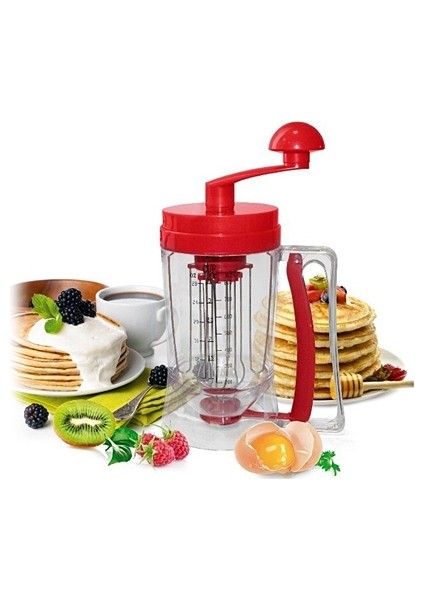 Pancake Machine Mikser Krep Makinesi -Mekanizmalı