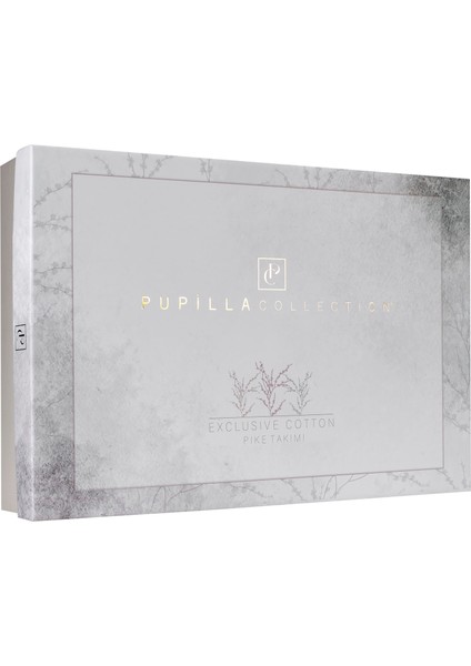 Monica Pamuklu 4 Parça Baskılı Pike Takımı - Yeşil modelleri