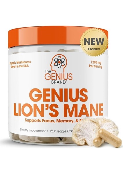 Lions Mane 1200 Mg 120 Kapsül