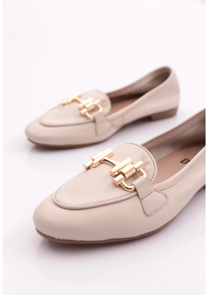 24059H Kadin Metal Aksesuarli Babet fırsatları