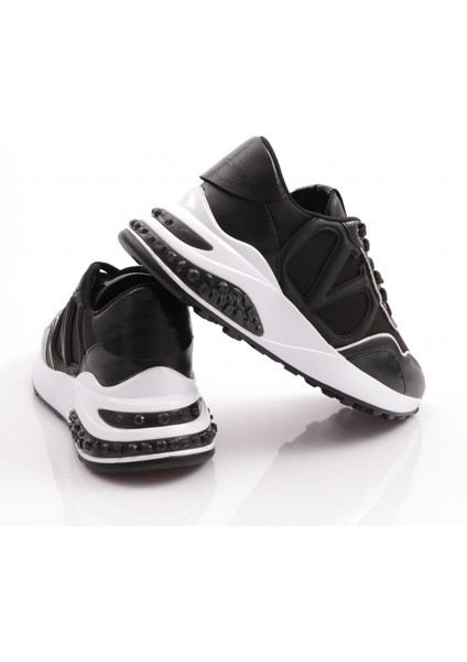 041 Kadin V Desenli Sneaker Ayakkabi modelleri