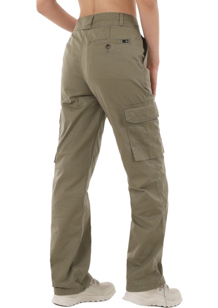 TB0A5YYK5901 Timberland Utılıty Cargo Pants Kadın Pantolon Haki fırsatları