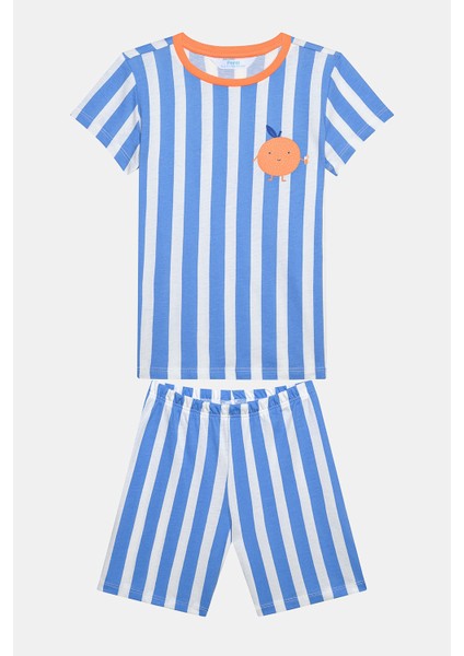 Erkek Çocuk Orange 2li Pijama Takımı