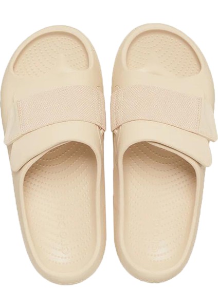 CS209413 Crocs Mellow Luxe Recovery Slide Terlik Krem