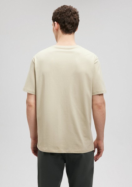 Baskılı Erkek Bej Tişört - M0612033-70186 fırsatları