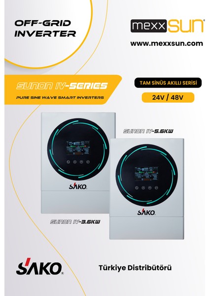 Sako® Sunon Iv 3.6kw 24V (450VDC) EA121459 fırsatları
