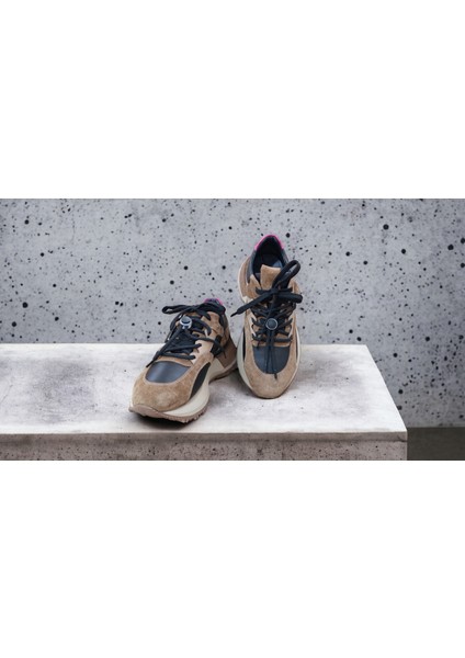 Hakik Deri Kadın Spor Ayakkabı /sneakers