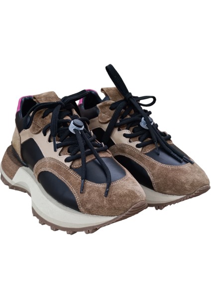 Hakik Deri Kadın Spor Ayakkabı /sneakers modelleri