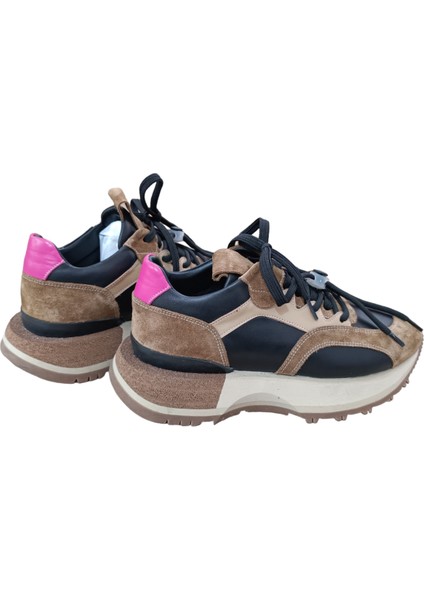 Hakik Deri Kadın Spor Ayakkabı /sneakers fırsatları