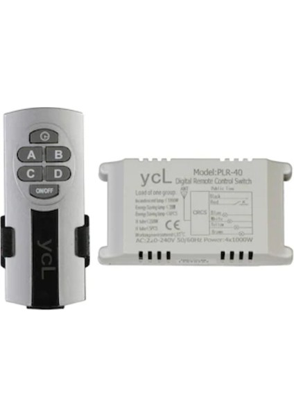 Avize Kumandası 4 Yollu 4X1000W