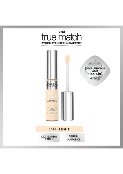 L'oréal Paris True Match Aydınlatan Serum Kapatıcı - 1.5n