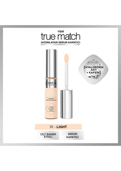 True Match Aydınlatan Serum Kapatıcı - 1r