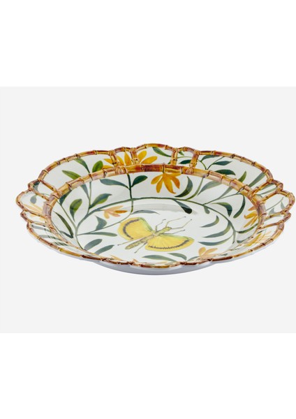 Bambu Beyaz Melamin Kase 38 cm modelleri
