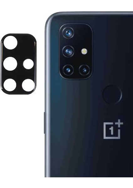 Oneplus Nord N10 5g Kamera 3D Lens Koruyucu Cam Siyah