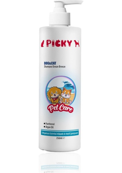 Köpek Kedi Şampuanı Okyanus Esintisi - Dog & Cat Shampoo Breeze 250 ml