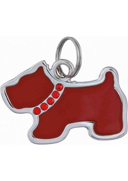 Köpek İsimlik, Köpek Şeklinde, 3,5 x 2,5cm
