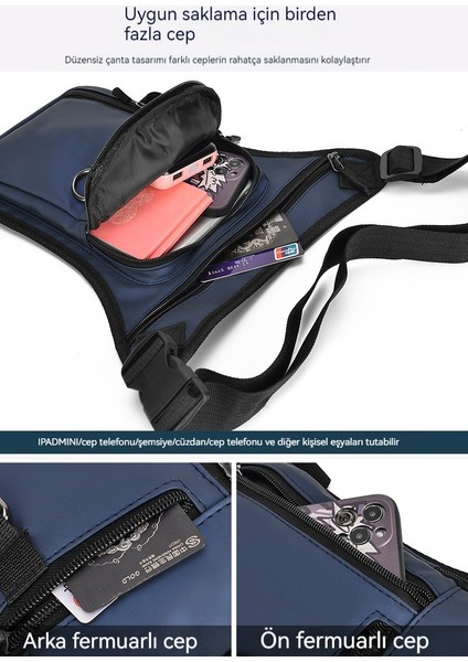 Su Geçirmez Bel Çantası Açık Hava Rahat Spor Crossbody Çantası (Yurt Dışından) fırsatları