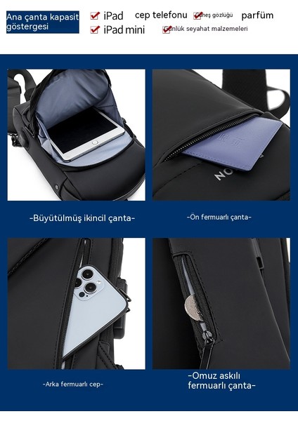 Açık Hava Sporları ve Eğlence Crossbody Çanta Su Geçirmez Motosiklet Omuz Çantası (Yurt Dışından) modelleri