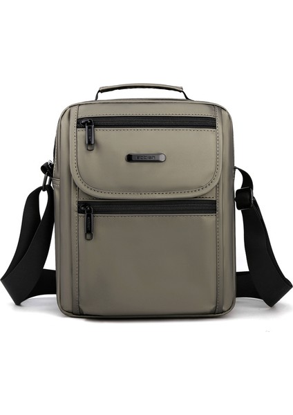 Rahat Açık Çok Katmanlı Seyahat Çantası Büyük Kapasiteli Crossbody Çanta Iş Omuz Çantası (Yurt Dışından)