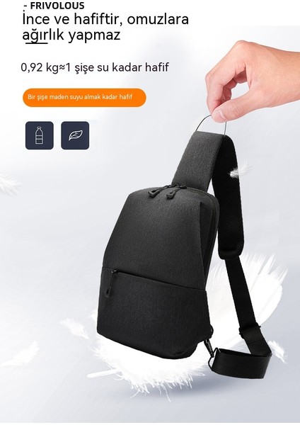 Çok Fonksiyonlu Omuz Çantası Su Geçirmez Spor Eğlence Seyahat Crossbody Çanta (Yurt Dışından) modelleri