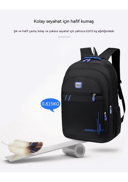Büyük Kapasiteli Sırt Çantası Gündelik Iş Bilgisayarı Sırt Çantası (Yurt Dışından)