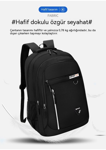 Büyük Kapasiteli Iş Bilgisayarı Sırt Çantası Açık Hava Eğlence Seyahat Öğrenci Sırt Çantası (Yurt Dışından) fırsatları